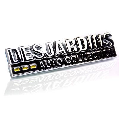 Custom ABS Material Chrome Electroplating Auto Emblems Car Badge