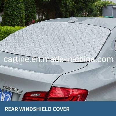 Windshield Snow Cover Ice Removal Wiper Visor Protector All Weather Winter Summer Auto Sun Shade for Cars Trucks Vans and Suvs