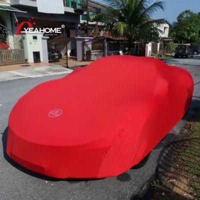 Customized Logo Printing Indoor Car Cover Breathable Car Decoration