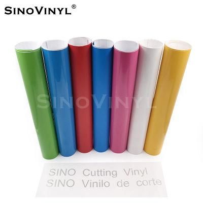 SINOVINYL Wholesale 140g Release Paper Self Adhesive Sticker Grey Cutting Vinyl Sheet