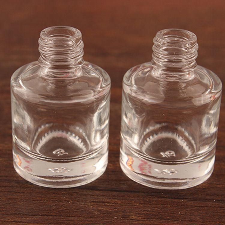 Empty Glass Car Air Freshener Perfume Bottle Fragrance Waterproof Car Diffuser Bottle Matte Black Glass Bottle