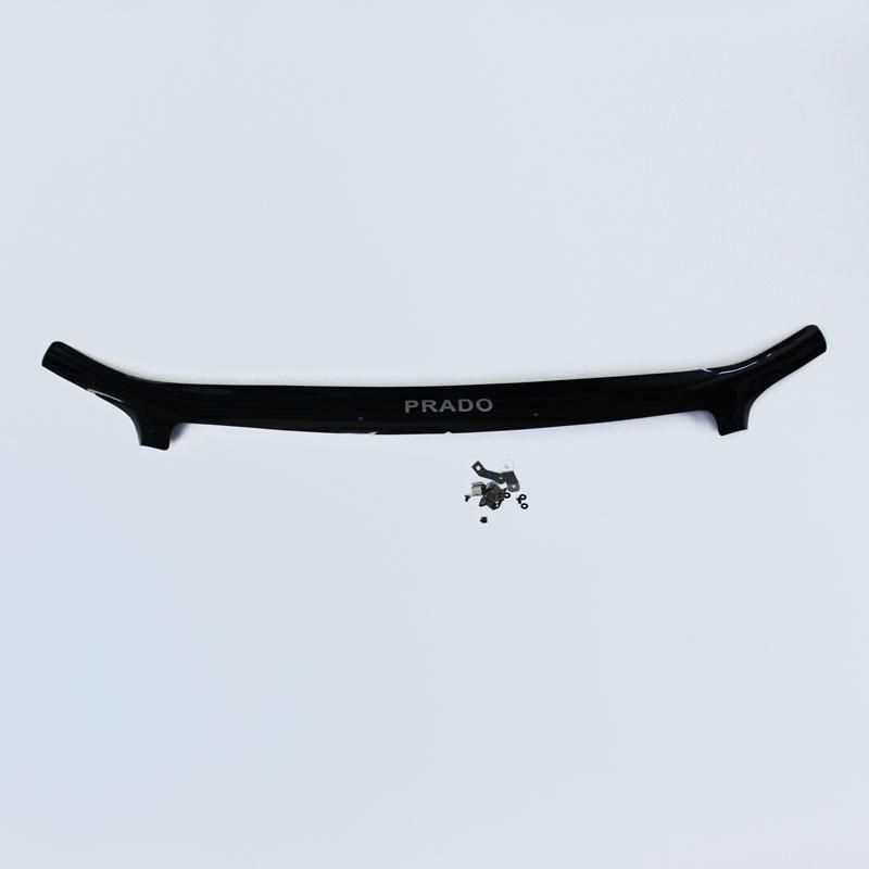 2013 Car Black Bonnet Guard with Logo Engine Trim for Land Cruiser Acrylic Compression for Prado Fj150 2010