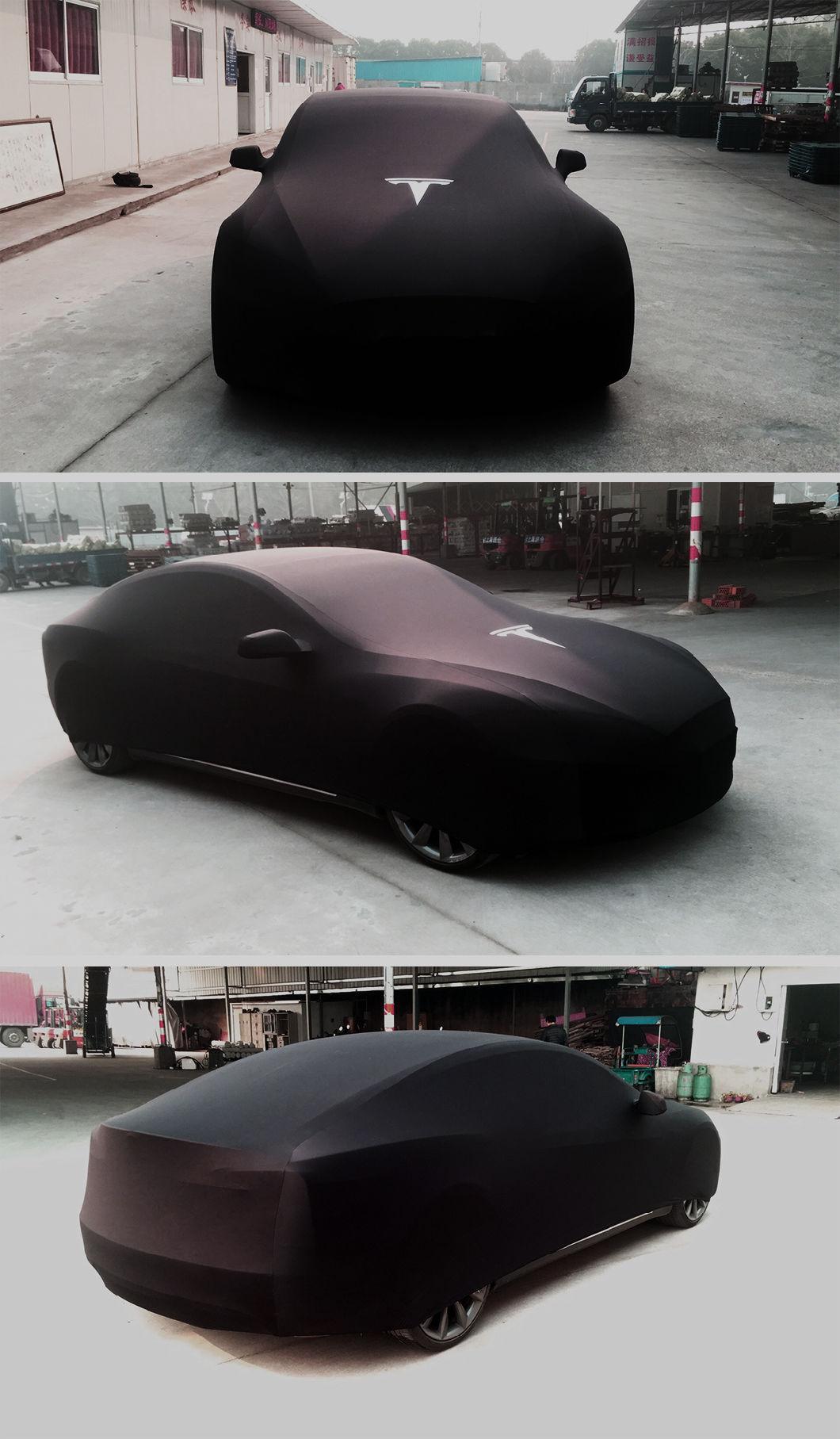 Custom Elastic Soft Feeling Covers Breathable Dust-Proof Auto Car Cover