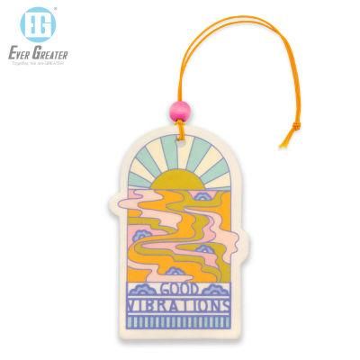 Custom High Quality Hanging Air Freshener Paper Car