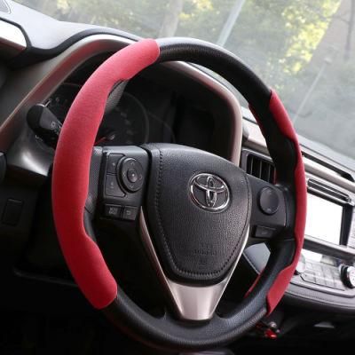 Car Fashion Deluxe Universal PU PVC Steering Wheel Cover