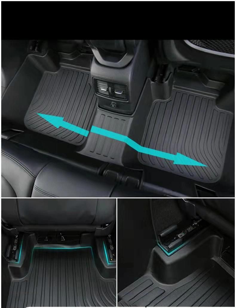 All Weather Car Floor Mat for Tesla Model Y 2020 2021 Waterproof 3D Car Foot Pad Tray Trunk Mat Carpet Cargo Boot Liner