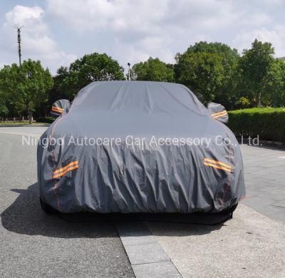 Newest Design PEVA and PP Cotton Car Cover with Reflector
