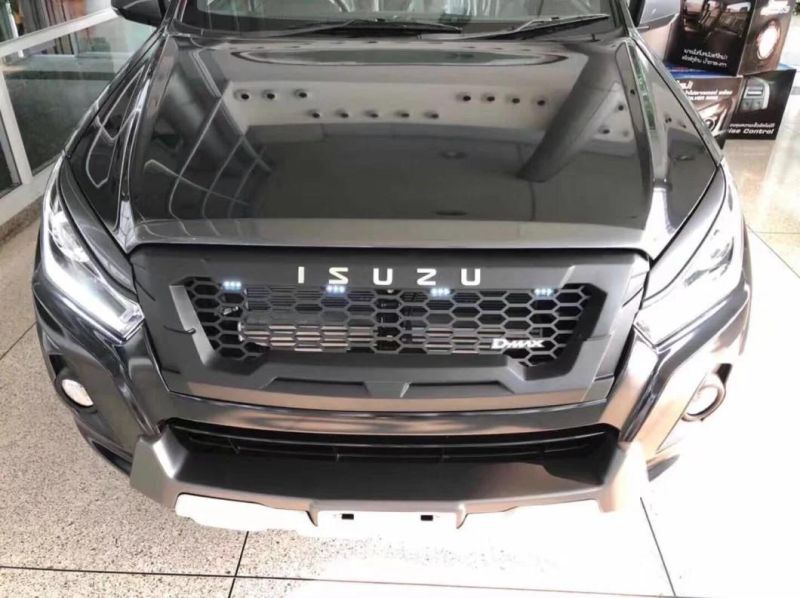 Black Front Grille (Replacerd) for Isuzu D-Max 2015