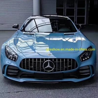 Glossy Blue Color Car Vinyl Car Wrapping Roll