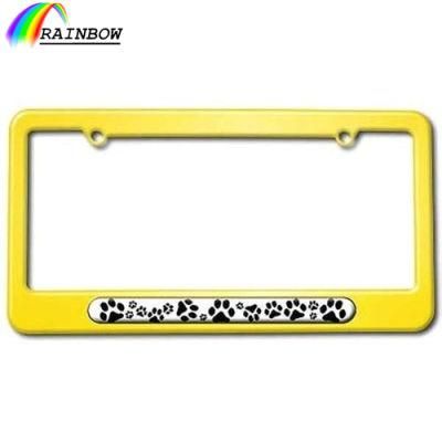 2022 New Car Auto Spare Parts Plastic/Custom/Stainless Steel/Aluminum ABS/Classic Carbon Fiber License Plate Frame/Holder/Mold/Cover