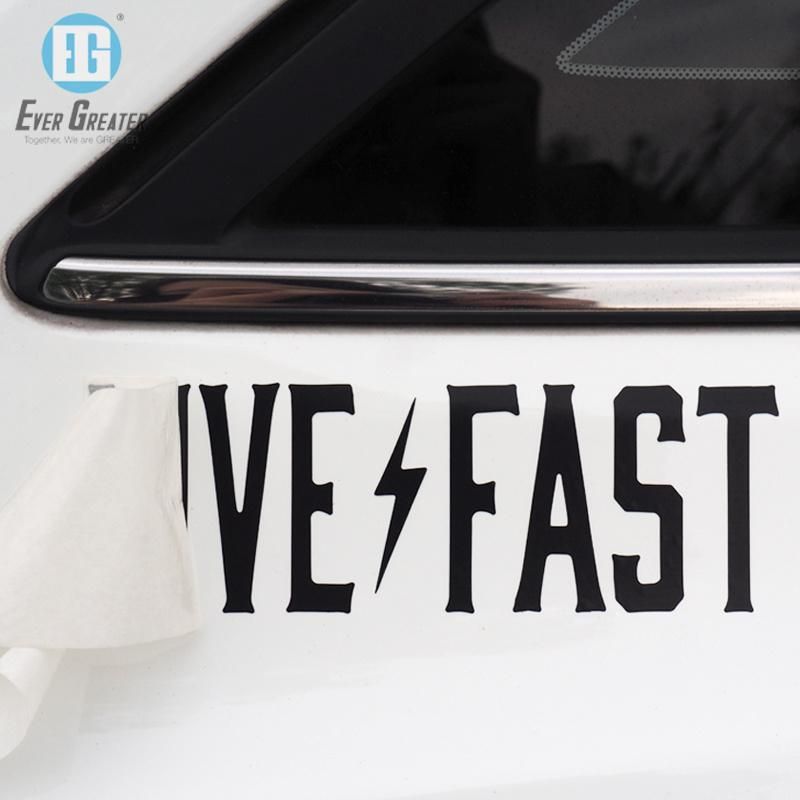 Outdoor UV Resistant Car Decal Label Sticker for Sale