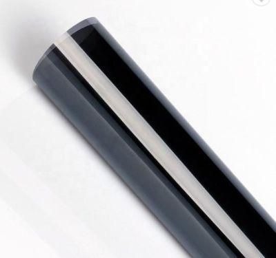 Safe Explosion-Proof Sun Protection Self Adhesive Black Solar Window Safety Film