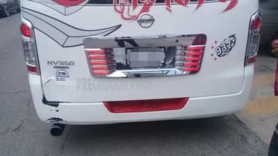 Car Accessories License Plate Frame with LED for Nissan Nv350