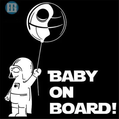 Kids Cool Design Baby on Board Car Sign Sticker Custom Baby on Board Car Sticker