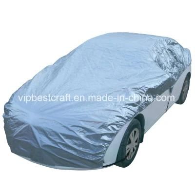Aluminum Cool Car Cover, Superior Protect From The Sunshine--Cool Your Cars in The Hot Weathers--Easy Setup- Cars up to 180&prime;&prime;