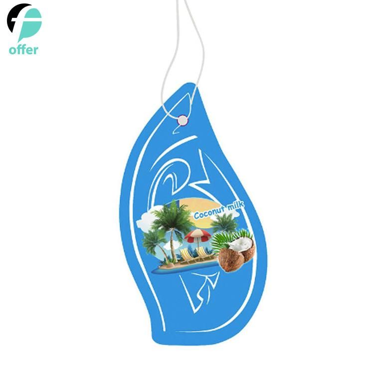 Hanging Fruit Scent Paper Car Air Freshener for Home or Car