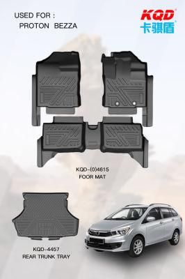 High Quality Rear Trunk Mat 3D Tpo Car Trunk Mat for Proton X70