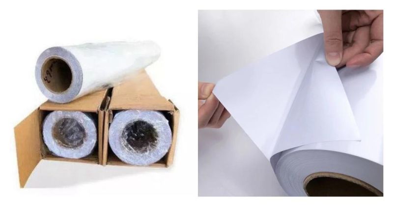 Printable Colourful Cut Color Adhesive Vinyl for Media Material