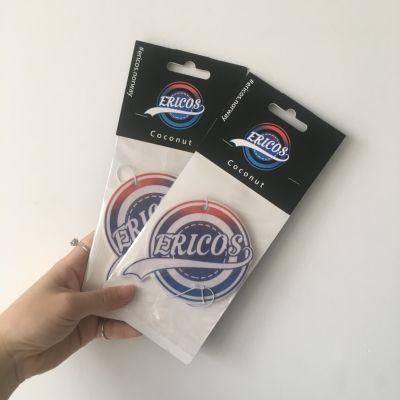 Custom Logo Printing Hanging Freshener Car Air Freshener