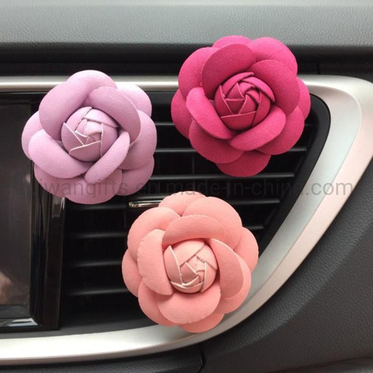 Rose Flower Auto Outlet Air Freshener for Car