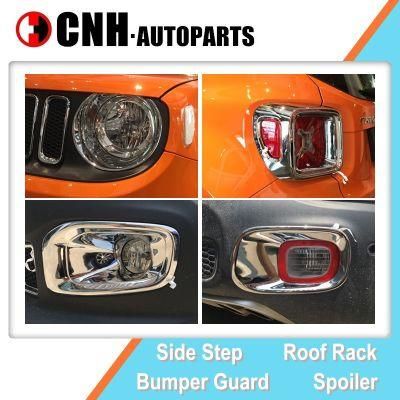 Auto Accessory Garnish Sticker for Jeep Renegade Head Light Tail Light Fog Lamp Bezel