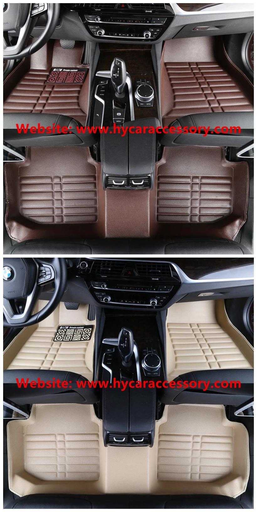 Wholesale Customized Waterproof Leather Anti Slip 5D Car Foot Mat