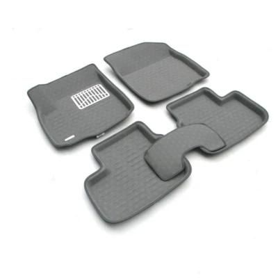 100% Woolen Handtufted Automotive Floor Mat Set