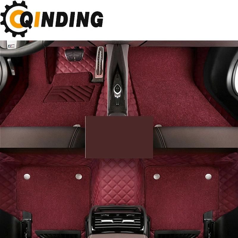 Factory Big Promotion Durable Protector Waterproof 5D PVC Leather Car Foot Carpet Floor Mat