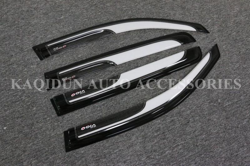 PMMA Acrylic Rain Guard Sun Visor for Hilux Vigo 2012~on