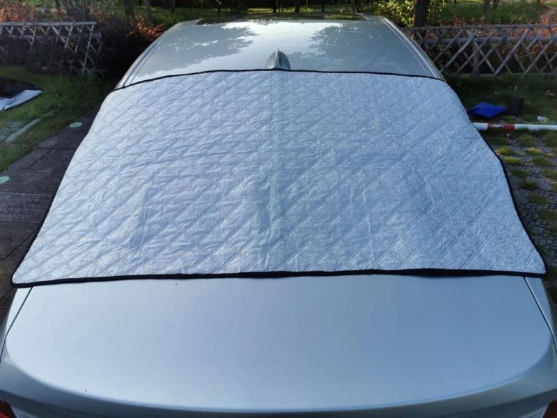 Waterproof Car Cover Breathable Half Top Windscreen Anti UV Snow Dust Sun Shade Protection Snow Protector