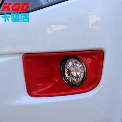 Pickup Red Color Front Fog Light Cover for Isuzu D-Max 2012-on