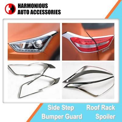 Head Light Tail Light Bezels and Fog Lamp Garnishs for Hyundai IX25 2014 2015 Creta