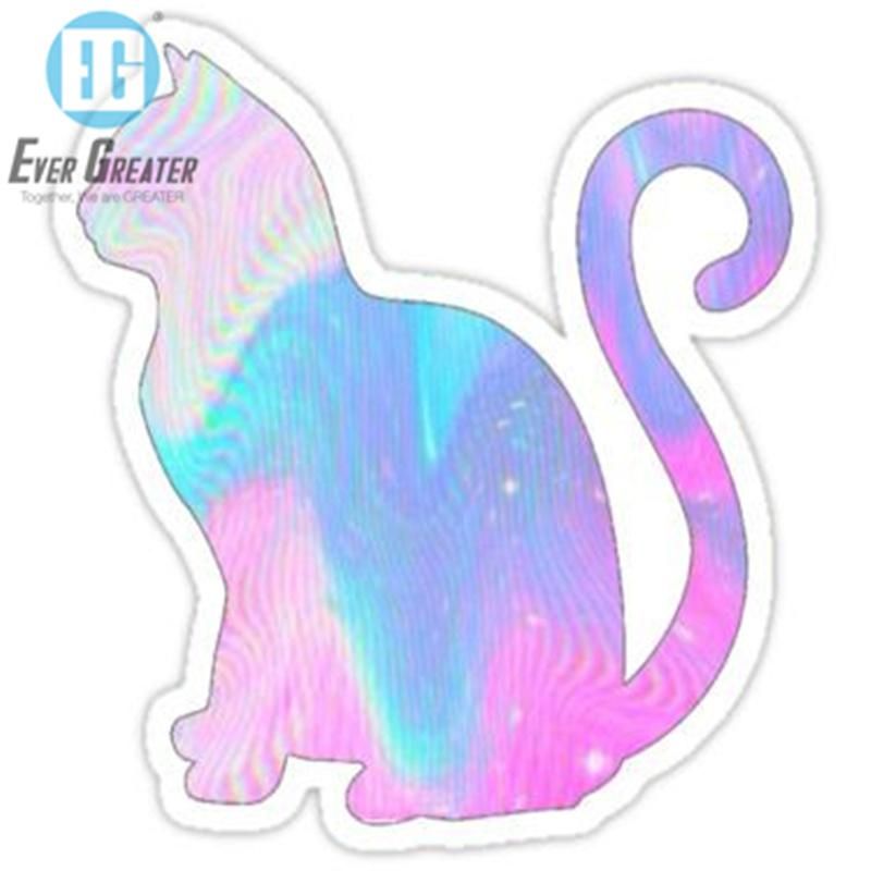 Die Cut Self Adhesive Reflective Holographic Labels Custom Hologram Sticker