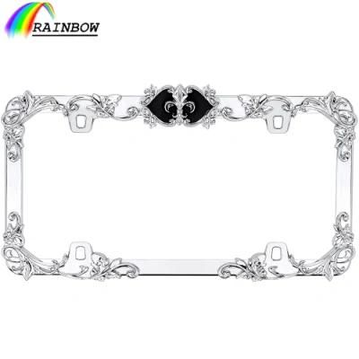 Hot Selling Car Auto Parts Plastic/Custom/Stainless Steel/Aluminum ABS/Classic Carbon Fiber License Plate Frame/Holder/Mold/Cover