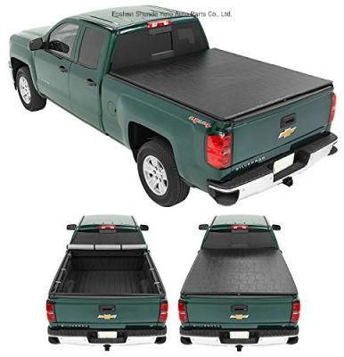 Soft Roll up Tonneau Cover 1988-2018 Chevrolet Silverado Gmc 6.5FT Truck Bed Covers Roll up Tonneau Cover