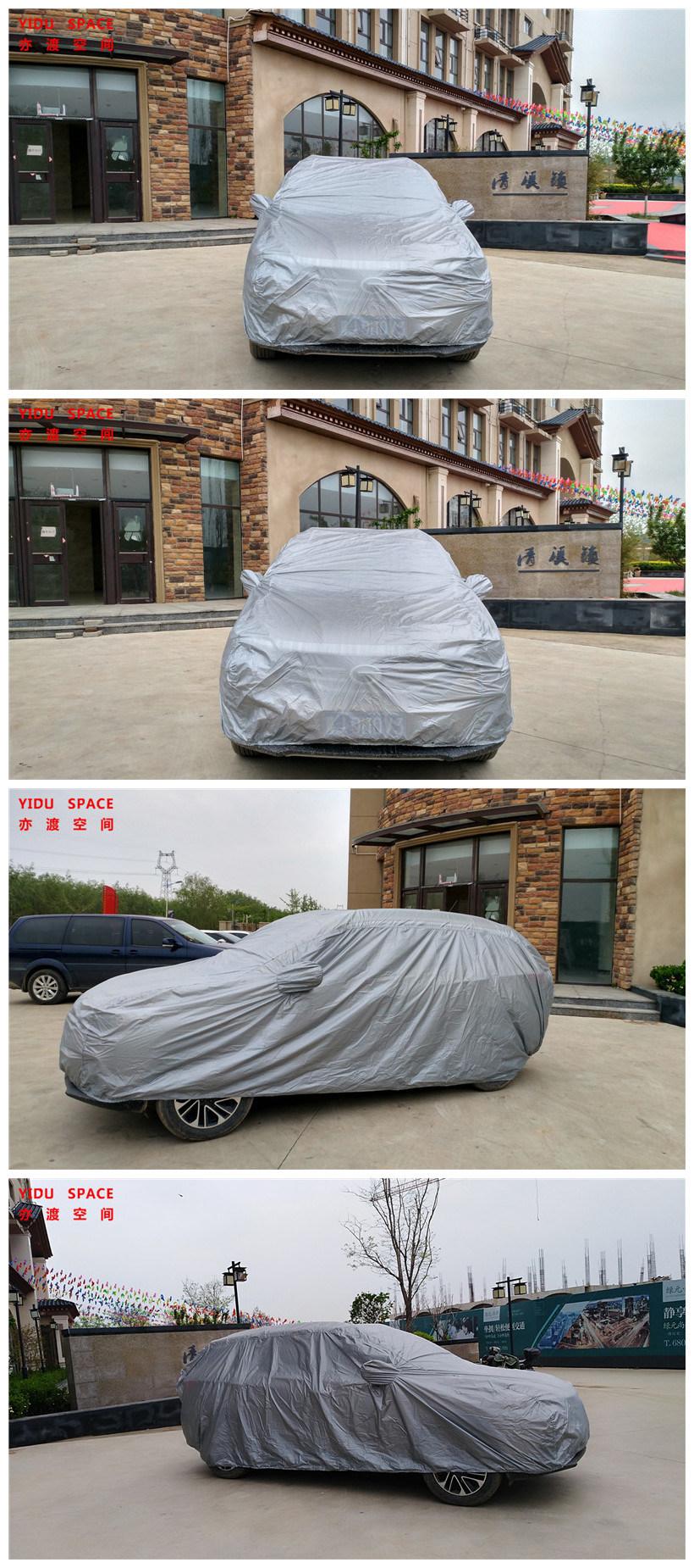 Wholesale Cheap Gray Waterproof Sunproof Tent SUV Sedan Car Cover