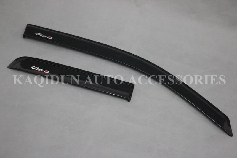 PMMA Acrylic Rain Guard Sun Visor for Hilux Vigo 2012~on