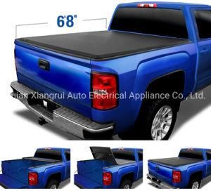 Cy0018 Soft Triple Folding Truck Bed Cover for 2020 Silverado/Sierra 2500/3500HD 6.8&prime; Bed