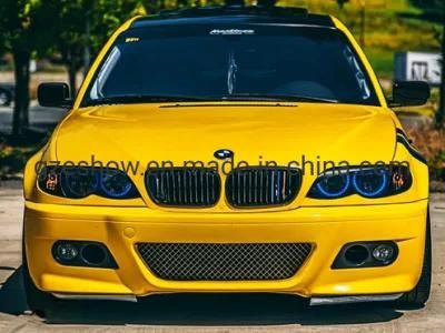 Ultra Glossy Yellow Color Changing Car Wrap Vinyl Film