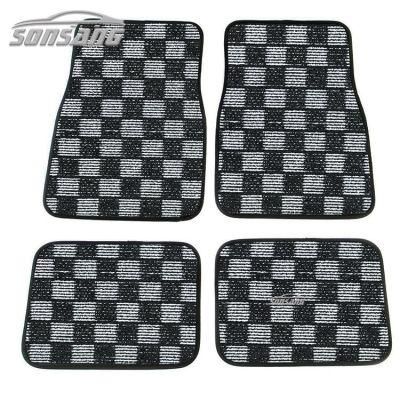 Sonsang Popular Hot Selling Checker Car Carpet Mat