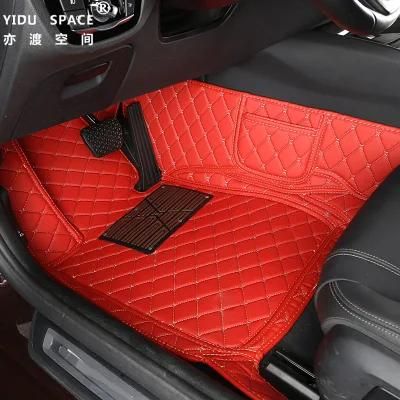 Environment-Friendly Wholesale Leather Special Anti Slip 5D Car Foot Mat