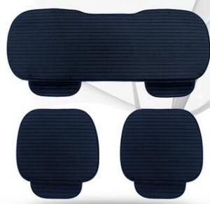 Black PU Cushion Seat Car Seat Cushion Cover Universal