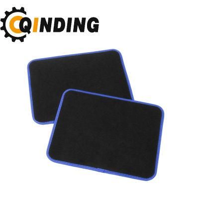 Basics 4-Piece Thick Flexible Rubber Car Floor Mat, Blue