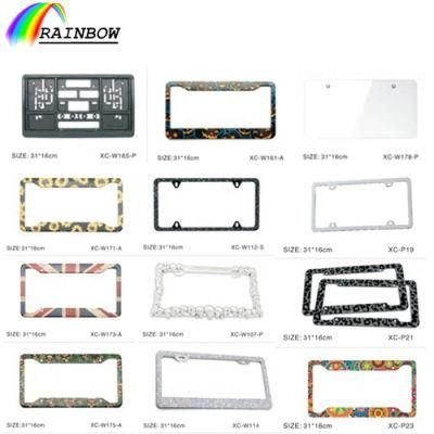 Durable Car Parts Plastic/Custom/Stainless Steel/Aluminum ABS/Classic Carbon Fiber License Plate Frame/Holder/Mold/Cover