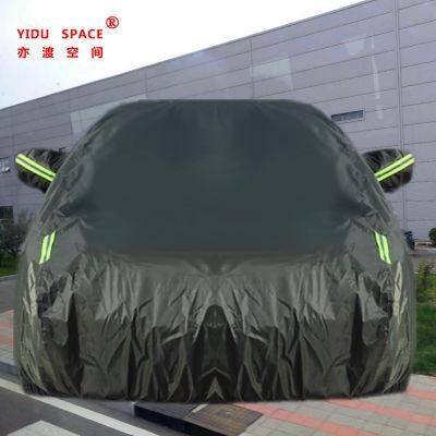 Wholesale Oxford Green Sunshade Sunproof Portable Waterproof Auto Car Cover