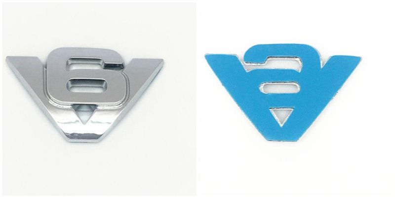 V6 V8 F-150 250 350 Ford Bronco Mustang Emblem Fender Badge Decal Sticker Logo Car Accessories Car Parts Decoration ABS Plastic