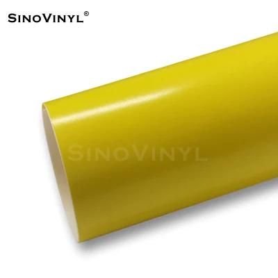 SINOVINYL Hot Sale Super Matte Satin Car Wrap Vinyl Body Stickers Motorcycle Sticker Self Adhesive Vinyl PVC