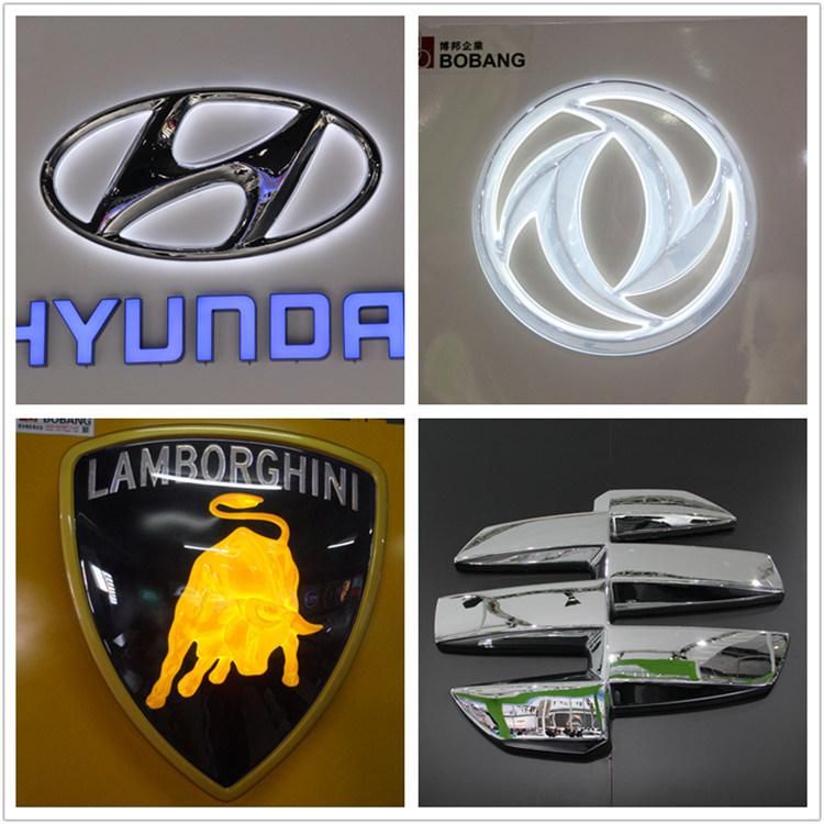 Luxury Outdoor Hot Sale Manufacture Aluminum Frame Auto Showroom Logos