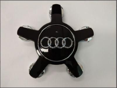 5 Lugs ABS Grey&Black Logo Wheel Hub Cap Cover