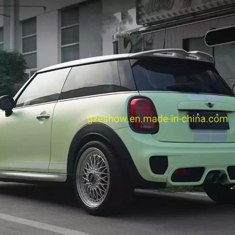 Matte Mustard Green Air Bubble Free Car Wrap Vinyl